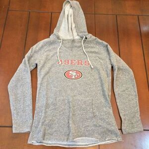 Women’s San Francisco 49ers pullover lightweight medium